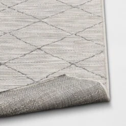 Mira Geometric Diamond Indoor/Outdoor Rug Cream - Threshold™ -Threshold GUEST 5eac0548 34d0 4484 8f78 78f54ed8d9a9