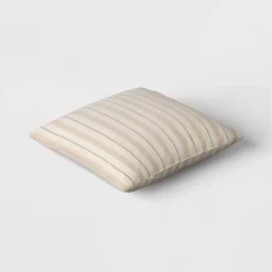 Cotton Flax Woven Striped Square Throw Pillow - Threshold™ 8 Cotton Flax Woven Striped Square Throw Pillow - Threshold™ -Threshold GUEST 5f55fc79 d5bd 4c0a 9069 95cb33ddf349