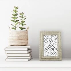 4" X 6" Herringbone Tabletop Frame Gold/White - Threshold™: Modern Style, Easel Back, Glass 9 4" X 6" Herringbone Tabletop Frame Gold/White - Threshold™: Modern Style, Easel Back, Glass -Threshold GUEST 613a8f14 47e9 4cfa 8dfb 8f2d67edb997