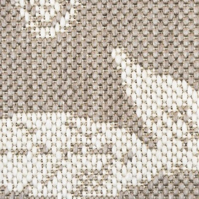 5' X 7' Vintage Floral Outdoor Rug Neutral - Threshold™ 4 5' X 7' Vintage Floral Outdoor Rug Neutral - Threshold™ - Image 2