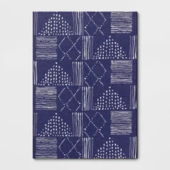Dot Geo Outdoor Rug Indigo - Threshold™ -Threshold GUEST 65530402 983f 4c02 a9d4 6471e2df097a