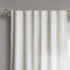 1pc 50"x63" Blackout Block Striped Window Curtain Panel White/Beige - Threshold™ -Threshold GUEST 664b754a af70 487d b949 5506696e3fc0