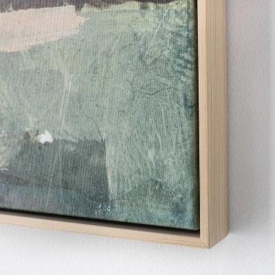 36" X 36" Treeline Abstract Framed Canvas - Threshold™ Designed With Studio McGee 4 36" X 36" Treeline Abstract Framed Canvas - Threshold™ Designed With Studio McGee - Image 2