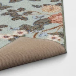 2'x3' Floral High Low Loop Accent Rug Green - Threshold™: Washable Entryway Throw, Indoor Skid-Resistant Rug 7 2'x3' Floral High Low Loop Accent Rug Green - Threshold™: Washable Entryway Throw, Indoor Skid-Resistant Rug -Threshold GUEST 6abb636b 69c5 400b a111 cf6f9c0ec17c