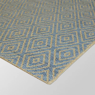 Prisma Diamond Outdoor Rug Gray - Threshold™ 2 Prisma Diamond Outdoor Rug Gray - Threshold™
