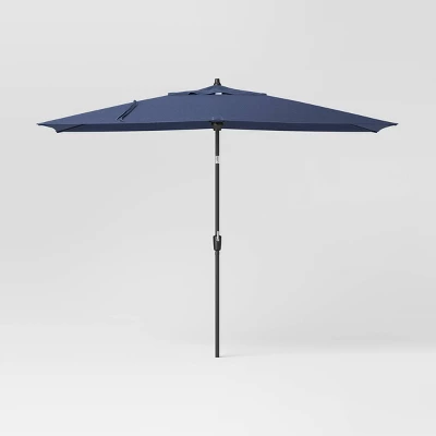 10'x6' Rectangular Market Patio Umbrella - Black Pole - Threshold™ 12 10'x6' Rectangular Market Patio Umbrella - Black Pole - Threshold™ - Image 10
