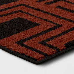 Geometric Area Rug Orange/Black - Threshold™ 7 Geometric Area Rug Orange/Black - Threshold™ -Threshold GUEST 73768408 0525 4954 81ae d65b059cf93b