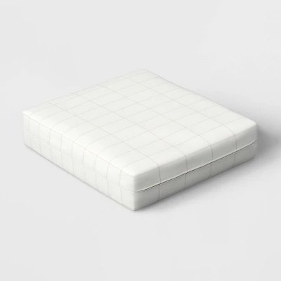 Woven Grid Outdoor Deep Seat Cushion - Threshold™ 4 Woven Grid Outdoor Deep Seat Cushion - Threshold™ - Image 2