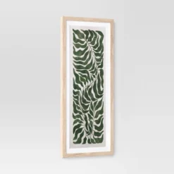 (Set Of 3) 12"x28" Modern Seaweed Framed Arts Naturals - Threshold™ -Threshold GUEST 78e23ea2 7e02 4d09 8f25 009a89cea3ee