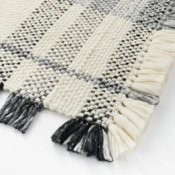 Laurelhurst Indoor/Outdoor Plaid Rug Black/White - Threshold™ Designed With Studio McGee 11 Laurelhurst Indoor/Outdoor Plaid Rug Black/White - Threshold™ Designed With Studio McGee -Threshold GUEST 7e06c9c3 7737 40ad 9802 91cac40ba59a