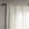 1pc 54"x84" Sheer Leno Weave Curtain Panel Ivory - Threshold™ 2 1pc 54"x84" Sheer Leno Weave Curtain Panel Ivory - Threshold™ -Threshold GUEST 7e18ada1 0d62 4dd2 b225 3fef856199b1