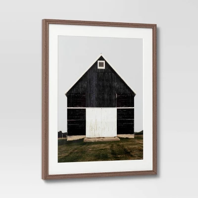 24" X 30" Barn Framed Poster Black - Threshold™: Countryside Elegance, Vintage Artistry 4 24" X 30" Barn Framed Poster Black - Threshold™: Countryside Elegance, Vintage Artistry - Image 2
