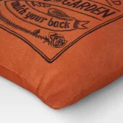 Embroidered Ghosts In The Garden Square Halloween Throw Pillow Orange - Threshold™ 8 Embroidered Ghosts In The Garden Square Halloween Throw Pillow Orange - Threshold™ -Threshold GUEST 7fe9c97e 060c 4581 9e56 b04dbdf350b5