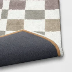 Checkered Woven Flatweave Area Rug White - Threshold™ 8 Checkered Woven Flatweave Area Rug White - Threshold™ -Threshold GUEST 850dd228 317d 4d82 918b 6d54eeaf0f76