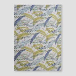 Botanical Rectangular Woven Outdoor Area Rug Blue/Green - Threshold™ -Threshold GUEST 85f62382 3d8a 4e70 8e21 cd9460a8dfe6