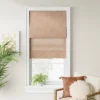 1pc Light Filtering Cordless Jute-Like Roman Window Shade Dark Natural - Threshold™ -Threshold GUEST 86d0f460 3ca5 48e3 9313 cf5d51468465