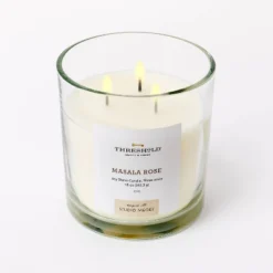 Clear Glass Masala Rose Candle White - Threshold™ Designed With Studio McGee 9 Clear Glass Masala Rose Candle White - Threshold™ Designed With Studio McGee -Threshold GUEST 880f1ba3 6141 49e3 a10b 60760f485fa7