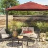 11'x11' Offset Patio Umbrella Sienna - Black Pole - Threshold™ 1 11'x11' Offset Patio Umbrella Sienna - Black Pole - Threshold™ -Threshold GUEST 8bd5ea70 8133 4c11 b6d7 4e1e1be54d26