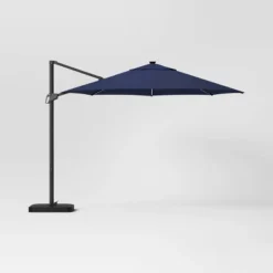 11'x11' Offset Solar Patio Umbrella - Black Pole - Threshold™ 13 11'x11' Offset Solar Patio Umbrella - Black Pole - Threshold™ -Threshold GUEST 8d69f96f db44 4b3a afcd 32a950477624