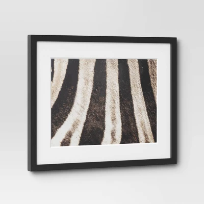 20" X 16" 2pc Zebra Close Up Glass Framed Wall Posters - Threshold™ 5 20" X 16" 2pc Zebra Close Up Glass Framed Wall Posters - Threshold™ - Image 3