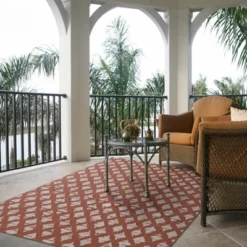 7' X 10' Diamond Outdoor Rug Orange - Threshold™ 7 7' X 10' Diamond Outdoor Rug Orange - Threshold™ -Threshold GUEST 8f7f4245 35e6 47d8 9a39 fd5213c1c9b3