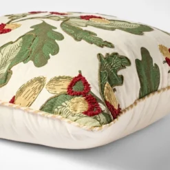 Acorn And Leaf Pillow - 24x24 - Threshold Designed With Studio McGee 5 Acorn And Leaf Pillow - 24x24 - Threshold Designed With Studio McGee -Threshold GUEST 90a6cbec df50 4a29 bae6 327118169750