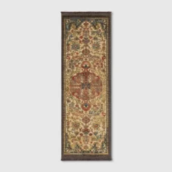 Floral Woven Medallion Persian Rug - Threshold -Threshold GUEST 91fa9e2e 9611 4860 a2a7 67507b3f87d3