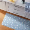 60" X 20" Floral Comfort Runner Mat Blue - Threshold™ 2 60" X 20" Floral Comfort Runner Mat Blue - Threshold™ -Threshold GUEST 92c703af 2d9e 428e add1 24b83a25e5da