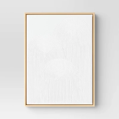 (Set Of 2) 12" X 16" Rainbow Arches Framed Embellished Canvas Set - Threshold™ 4 (Set Of 2) 12" X 16" Rainbow Arches Framed Embellished Canvas Set - Threshold™ - Image 2