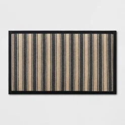 Vintage Striped Rug Black/Brown - Threshold™ 10 Vintage Striped Rug Black/Brown - Threshold™ -Threshold GUEST 957cb680 597f 4505 bd98 e254698b17f9