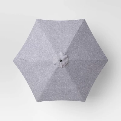 10' Round Outdoor Patio Market Umbrella - Threshold™ 5 10' Round Outdoor Patio Market Umbrella - Threshold™ - Image 3