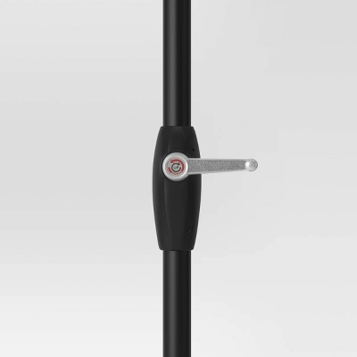 9'x9' Market Patio Umbrella - Black Pole - Threshold™ 6 9'x9' Market Patio Umbrella - Black Pole - Threshold™ - Image 4