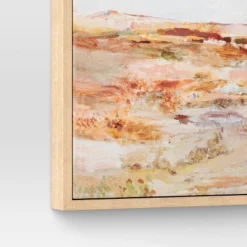 16" X 20" Warm Colors Landscape Framed Canvas Natural - Threshold™ 7 16" X 20" Warm Colors Landscape Framed Canvas Natural - Threshold™ -Threshold GUEST a393d8a0 673a 4e8d 9f4d 4df580ce4d10