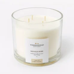 Clear Glass Masala Rose Candle White - Threshold™ Designed With Studio McGee 13 Clear Glass Masala Rose Candle White - Threshold™ Designed With Studio McGee -Threshold GUEST a428fcef ae40 495d b3e2 43ba30c44f06