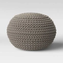 Cloverly Chunky Knit Pouf - Threshold 23 Cloverly Chunky Knit Pouf - Threshold -Threshold GUEST a61f3344 e136 4fa9 a039 22e9c3a9de7f