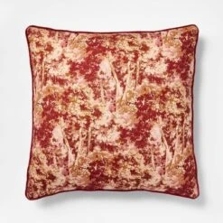 24"x24" Abstract Tree Printed Throw Pillow With Gusset - Threshold™ Designed With Studio McGee -Threshold GUEST a6927396 6220 4849 9a04 88a9ea4a5cb6