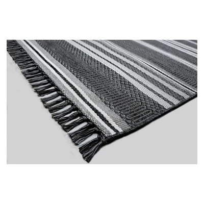 Global Stripe Outdoor Rug - Threshold 3 Global Stripe Outdoor Rug - Threshold