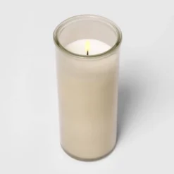 Glass Jar Tea Tree And Spearmint Candle Beige - Threshold™
