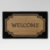 1'6"x2'6" Welcome Coir Doormat - Threshold™ 1 1'6"x2'6" Welcome Coir Doormat - Threshold™ -Threshold GUEST a858cb9e ec0d 4bb5 998a 5ad143ea6a2d