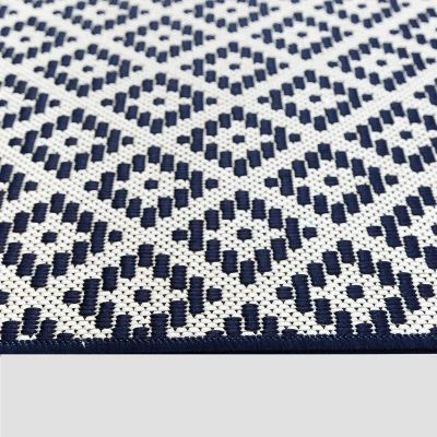 Geo Diamond Outdoor Rug - Threshold 5 Geo Diamond Outdoor Rug - Threshold - Image 3