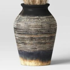 Grass Arrangement In Ceramic Pot Black - Threshold™ 9 Grass Arrangement In Ceramic Pot Black - Threshold™ -Threshold GUEST a8b7bc55 e7f2 41c9 ad42 4006f370c4b4