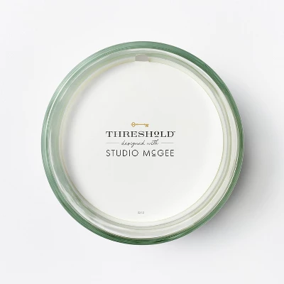 Clear Glass Masala Rose Candle White - Threshold™ Designed With Studio McGee 5 Clear Glass Masala Rose Candle White - Threshold™ Designed With Studio McGee - Image 3
