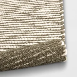 2'x3' Striped Accent Rug Olive Green - Threshold™ 7 2'x3' Striped Accent Rug Olive Green - Threshold™ -Threshold GUEST ad47d1db e853 4b3b 8e5f 7c55bc62bf38