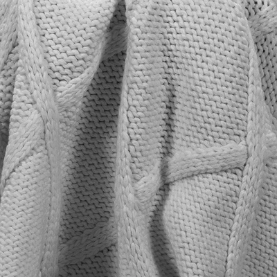 Chunky Diamond Knit Throw Blanket - Threshold™ 6 Chunky Diamond Knit Throw Blanket - Threshold™ - Image 4