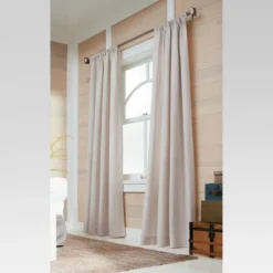 1pc Light Filtering Farrah Window Curtain Panel - Threshold™ 7 1pc Light Filtering Farrah Window Curtain Panel - Threshold™ -Threshold GUEST add15b0c 3e0d 4841 bdd7 02374870c40b