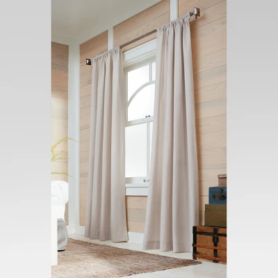 1pc Light Filtering Farrah Window Curtain Panel - Threshold™ 5 1pc Light Filtering Farrah Window Curtain Panel - Threshold™ - Image 3