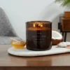 23oz XL 3-Wick Coconut + Honey Wooden Amber Glass With Wood Lid And Stamped Logo Amber - Threshold™ 2 23oz XL 3-Wick Coconut + Honey Wooden Amber Glass With Wood Lid And Stamped Logo Amber - Threshold™ -Threshold GUEST add52e5f a9a6 4c7c 9581 95aed9462e3c