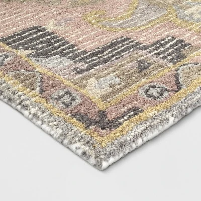 Damask Tufted Area Rug - Threshold™ 3 Damask Tufted Area Rug - Threshold™