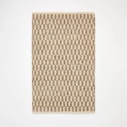 Checkered Stripe Rug Brown - Threshold™ Designed With Studio McGee 10 Checkered Stripe Rug Brown - Threshold™ Designed With Studio McGee -Threshold GUEST b2864ce6 6869 48dc 80bf 0c1c5704bc0f
