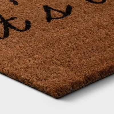 1'6"x2'6" Natural Printed Rug Black - Threshold™ 4 1'6"x2'6" Natural Printed Rug Black - Threshold™ - Image 2